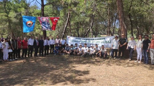 15 Temmuz Demokrasi Şehitleri Hatıra Ormanı Ziyaret Edildi