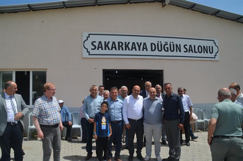 Kaymakamımız Sayın Mustafa CAN, İlçemiz Sakarkaya Mahallesi Köy Hayrına Katıldı